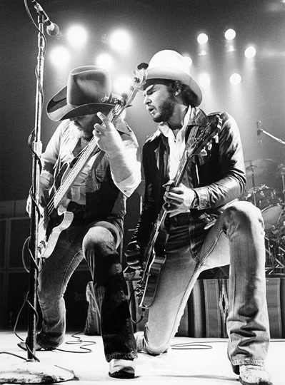 Fin Costello: Billy Gibbons and Dusty Hill of ZZ Top (1975)