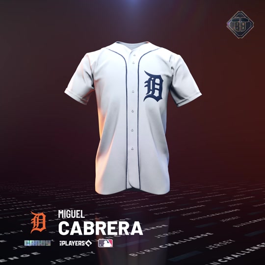 2023 MLB Jerseys - Detroit Tigers: Miguel Cabrera
