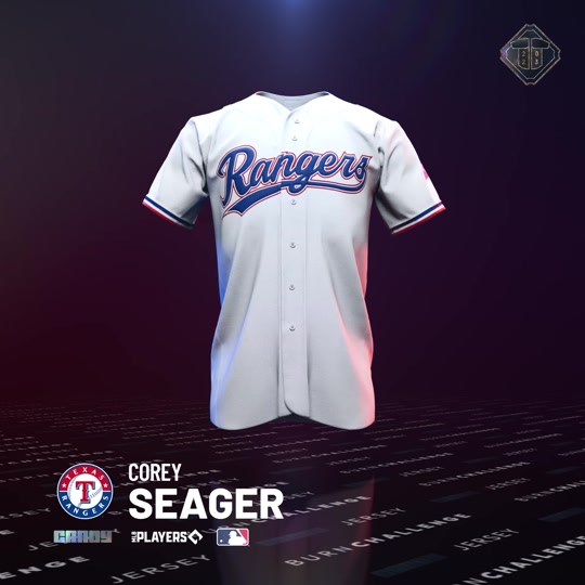 2023 MLB Jerseys - Texas Rangers: Corey Seager 