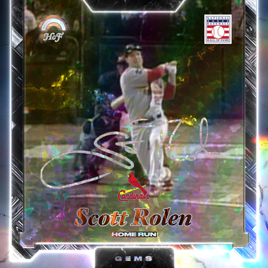 Scott Rolen - Home Run - Rainbow Chaser