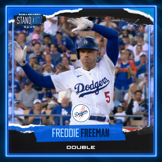 Freddie Freeman - Double (500th)