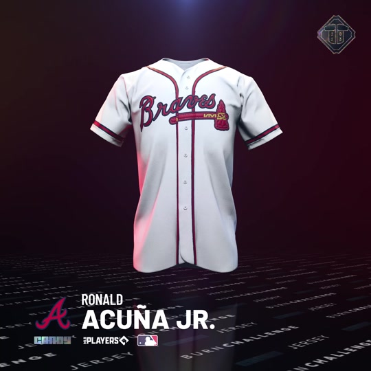 2023 MLB Jerseys - Atlanta Braves: Ronald Acuña Jr.