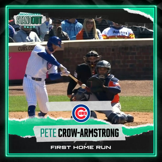Pete Crow-Armstrong - 1st Home Run