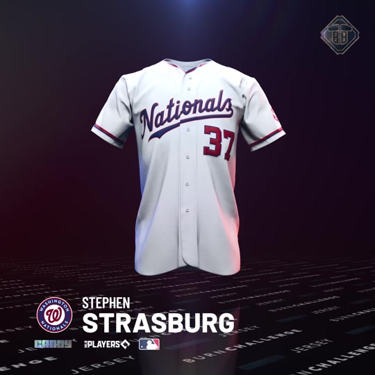 2023 MLB Jerseys - Washington Nationals: Stephen Strasburg