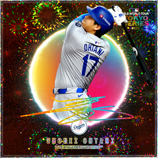 2025 MLB Tokyo Series Rainbow Set Chaser | Shohei Ohtani