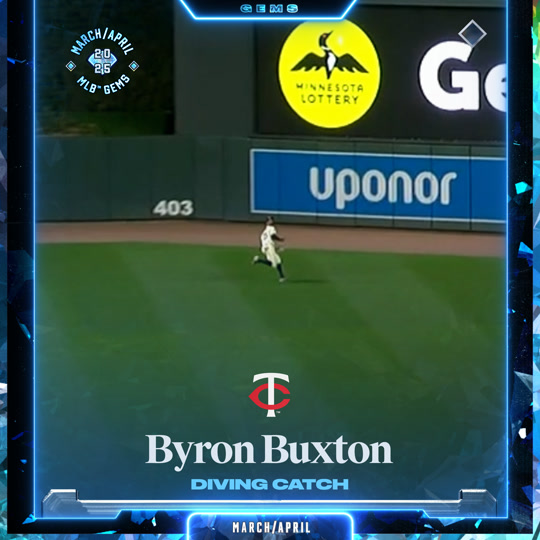 Byron Buxton - Diving Catch