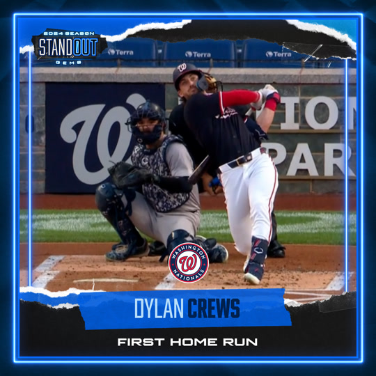 Dylan Crews - 1st Home Run