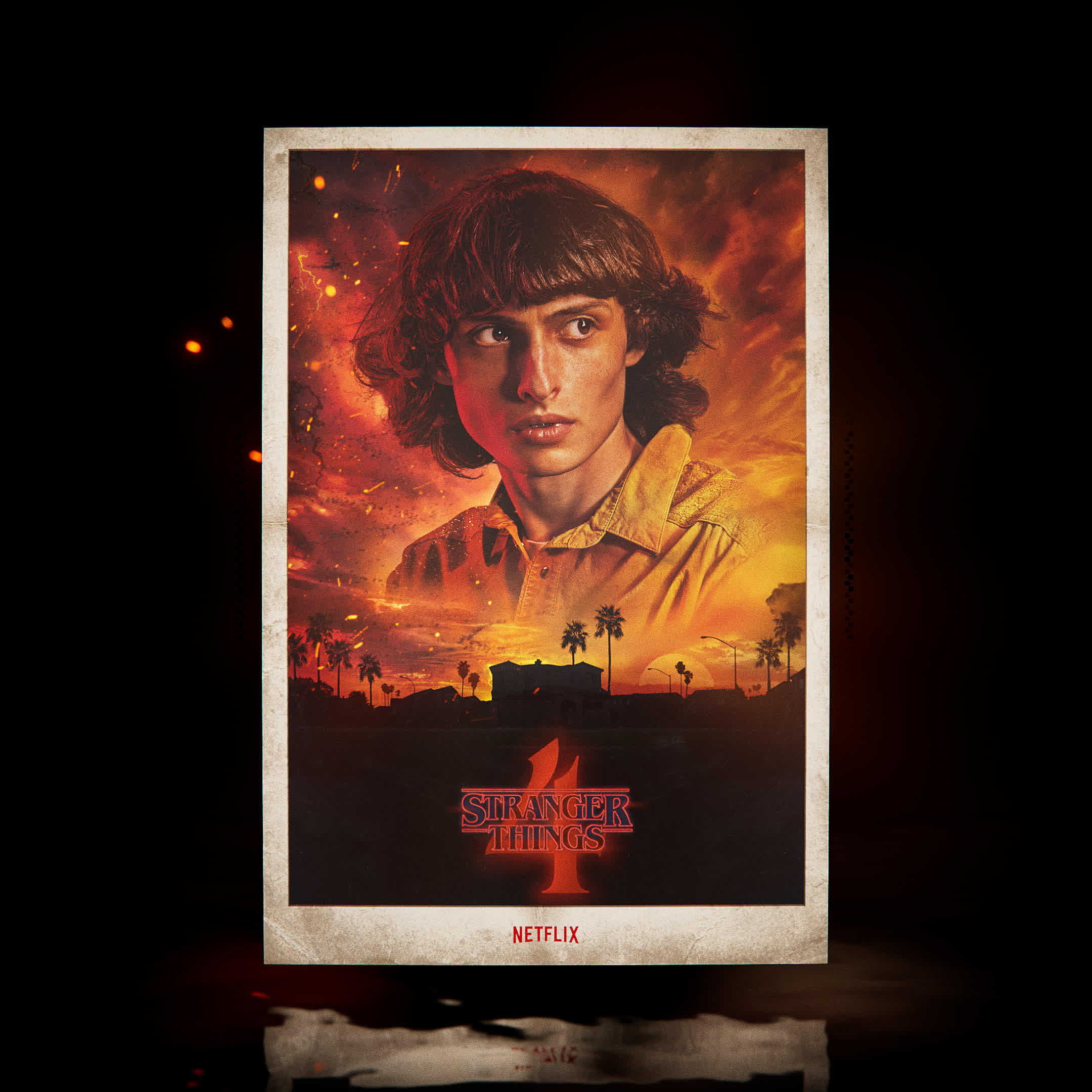 Mike Wheeler Poster: California