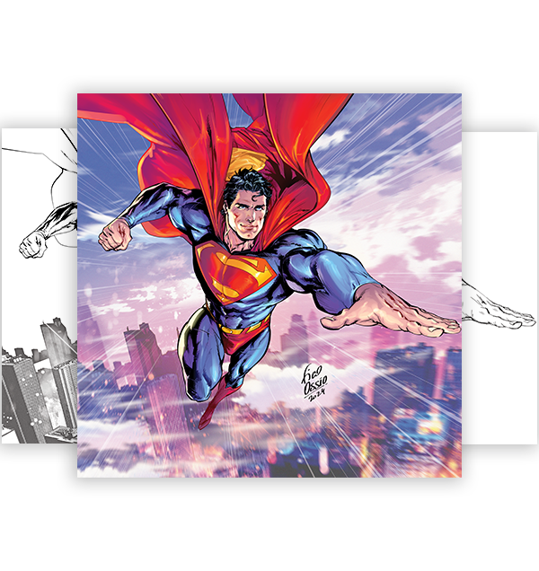 Superman - Justice League Unlimited: Epic Artist Editions