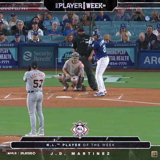 J.D. Martinez - NL Player of the Week (September)