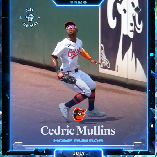 Cedric Mullins - Home Run Rob