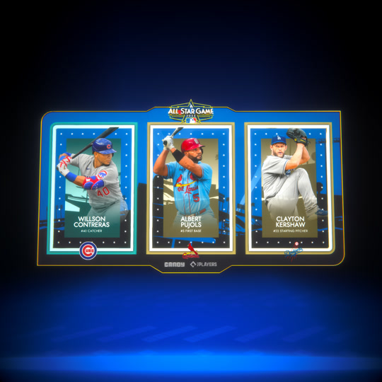 2022 Tricon Contreras Pujols Kershaw