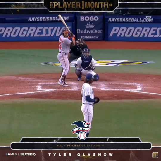 Tyler Glasnow - AL Pitcher of the Month (July)