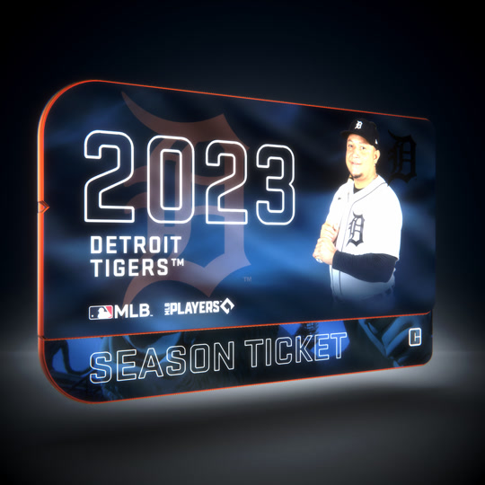 2023 Detroit Tigers Season Ticket Collectible