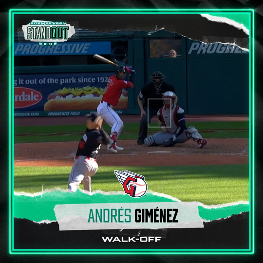 Andrés Giménez - Walk-Off
