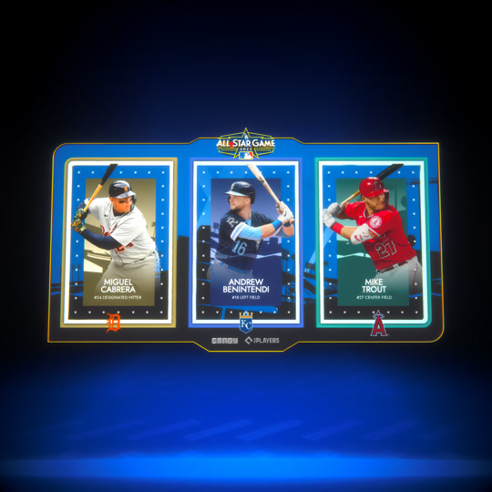 2022 Tricon Cabrera Benintendi Trout