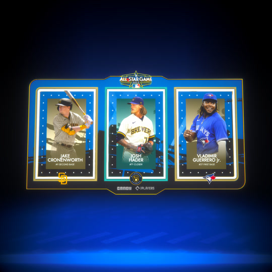 2022 Tricon Cronenworth Hader Guerrero Jr.