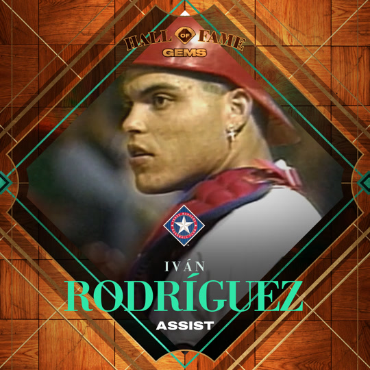 Iván Rodríguez - Assist