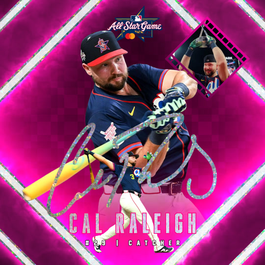 Cal Raleigh - Home Run Derby Kings Insert