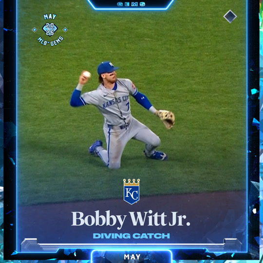 Bobby Witt Jr. - Diving Catch