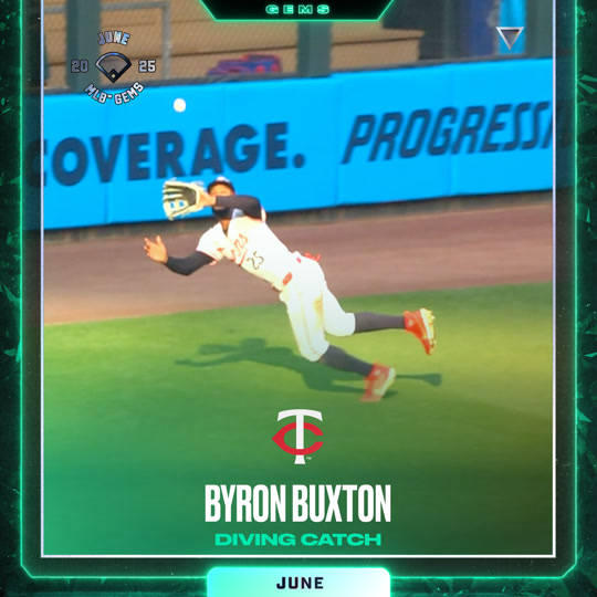 Byron Buxton - Diving Catch