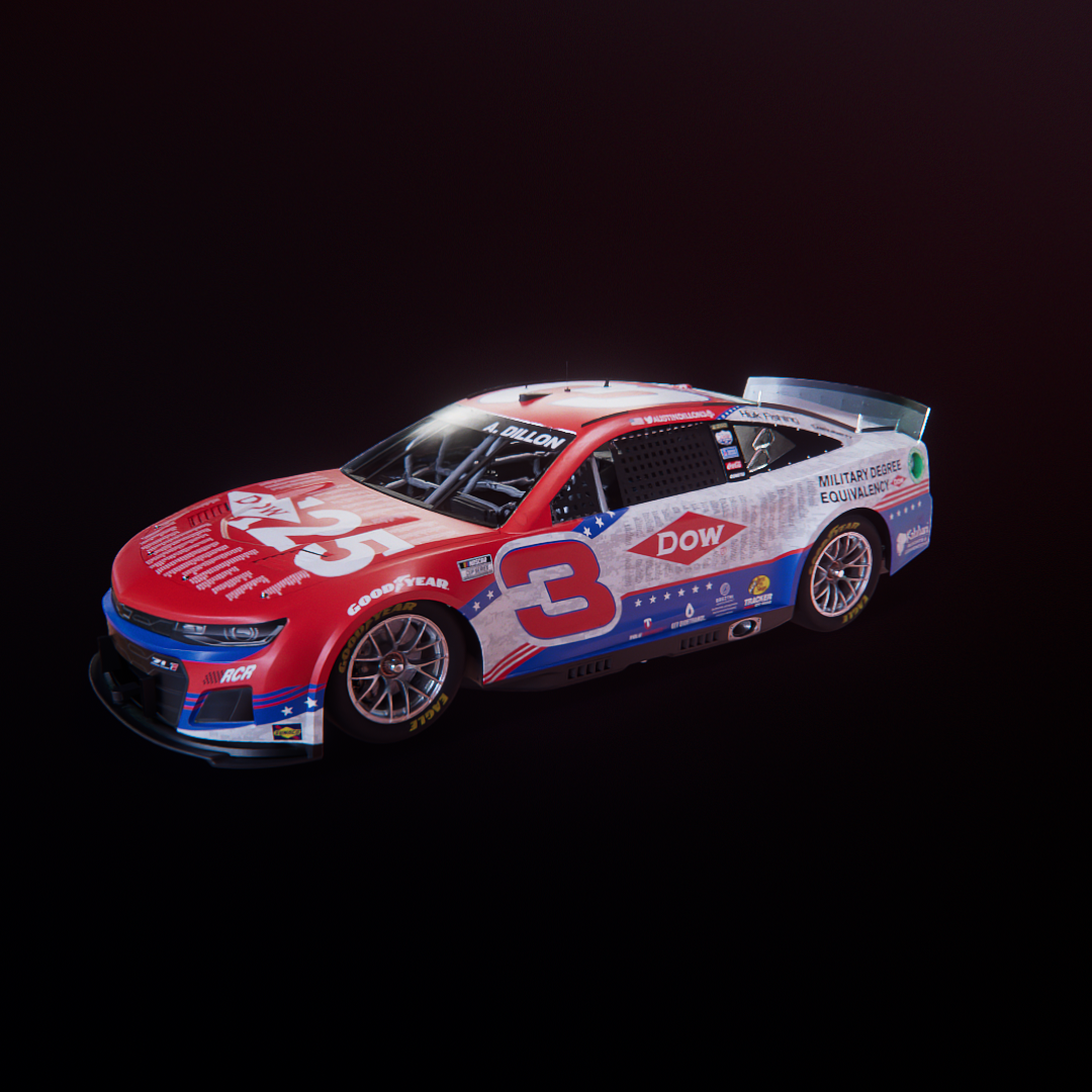 #3 Austin Dillon 2022 Digi-Cast Dow Veteran