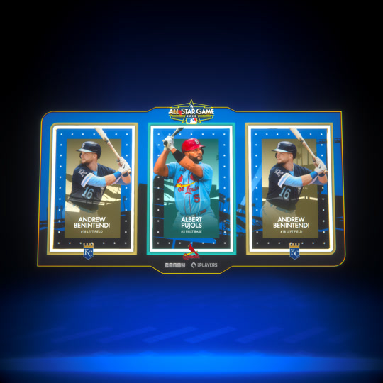 2022 Tricon Benintendi Pujols Benintendi
