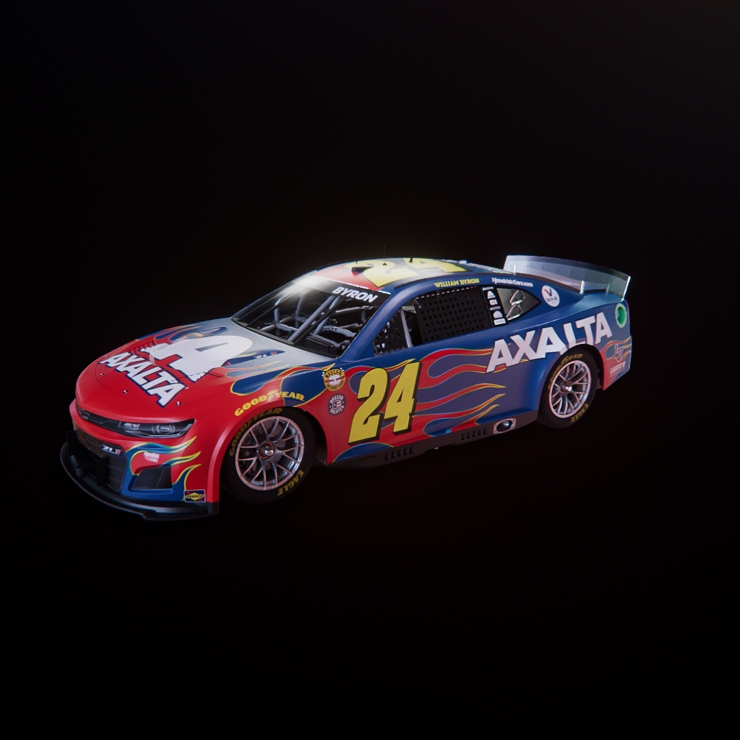 #24 William Byron 2022 Digi-Cast Throwback