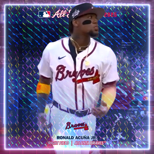 Ronald Acuña Jr. - All-Star Starter Walk-Out Insert