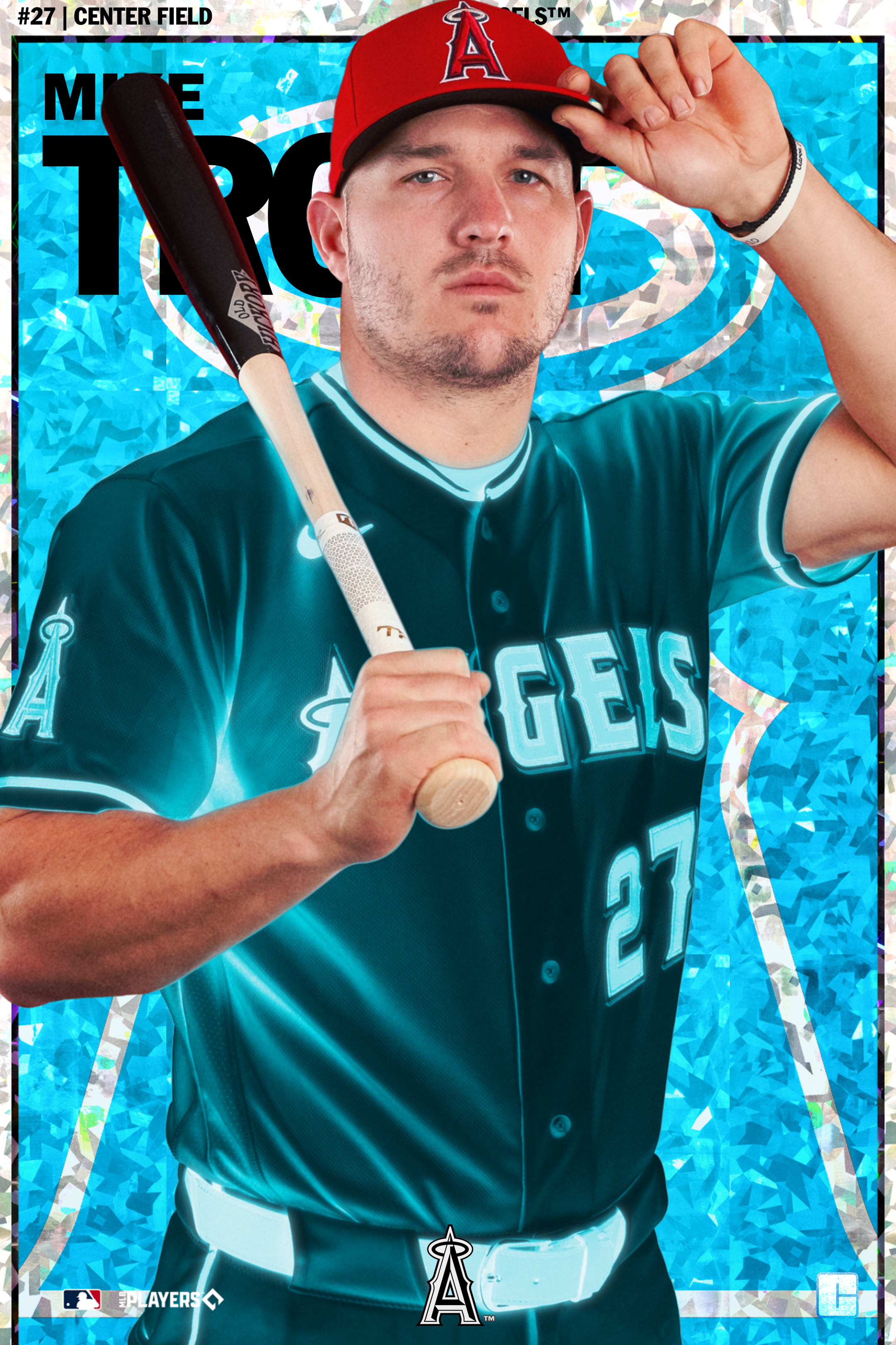 Mike Trout - BLUE
