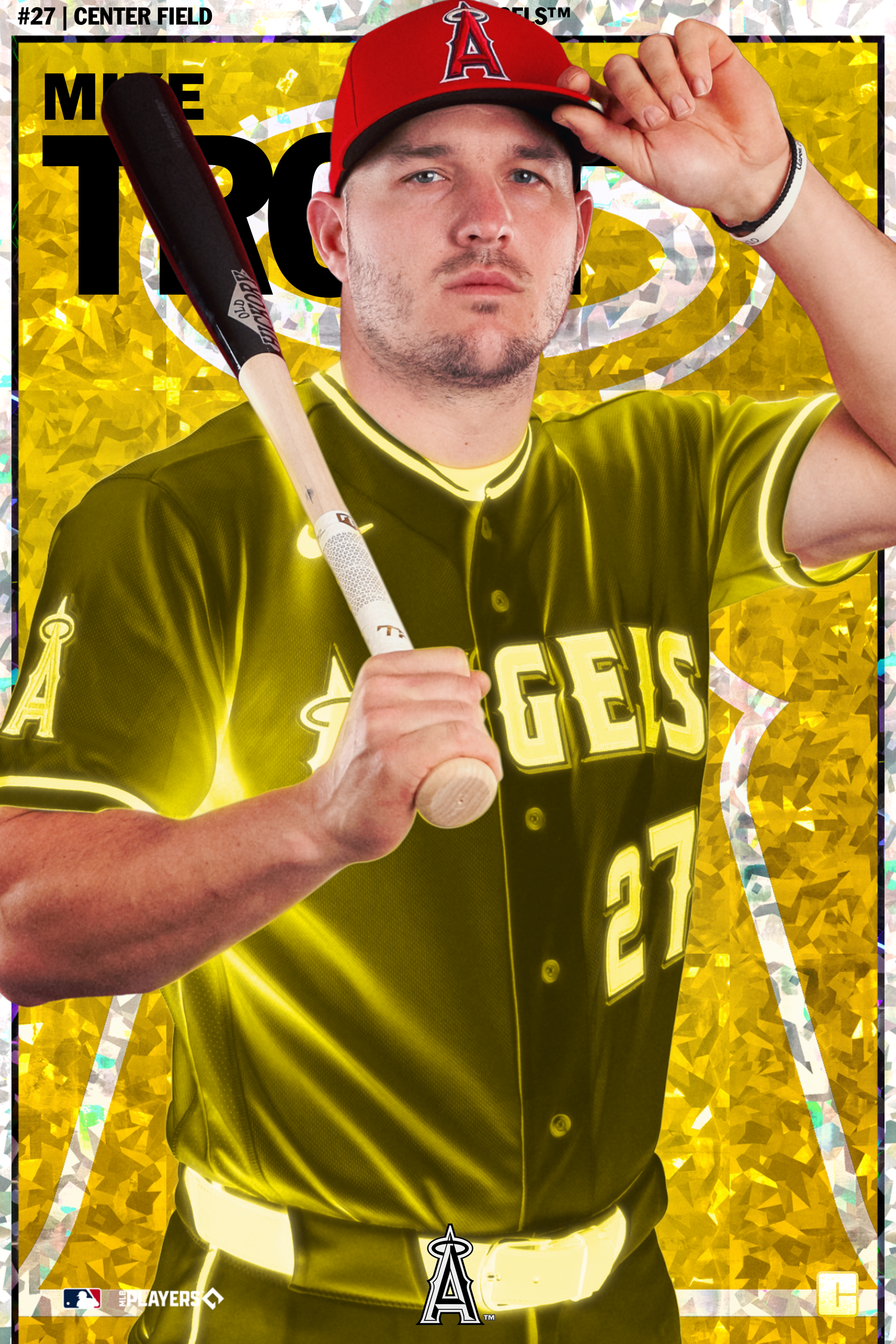 Mike Trout - YELLOW